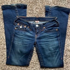 Vintage true religion Joey low rise jeans